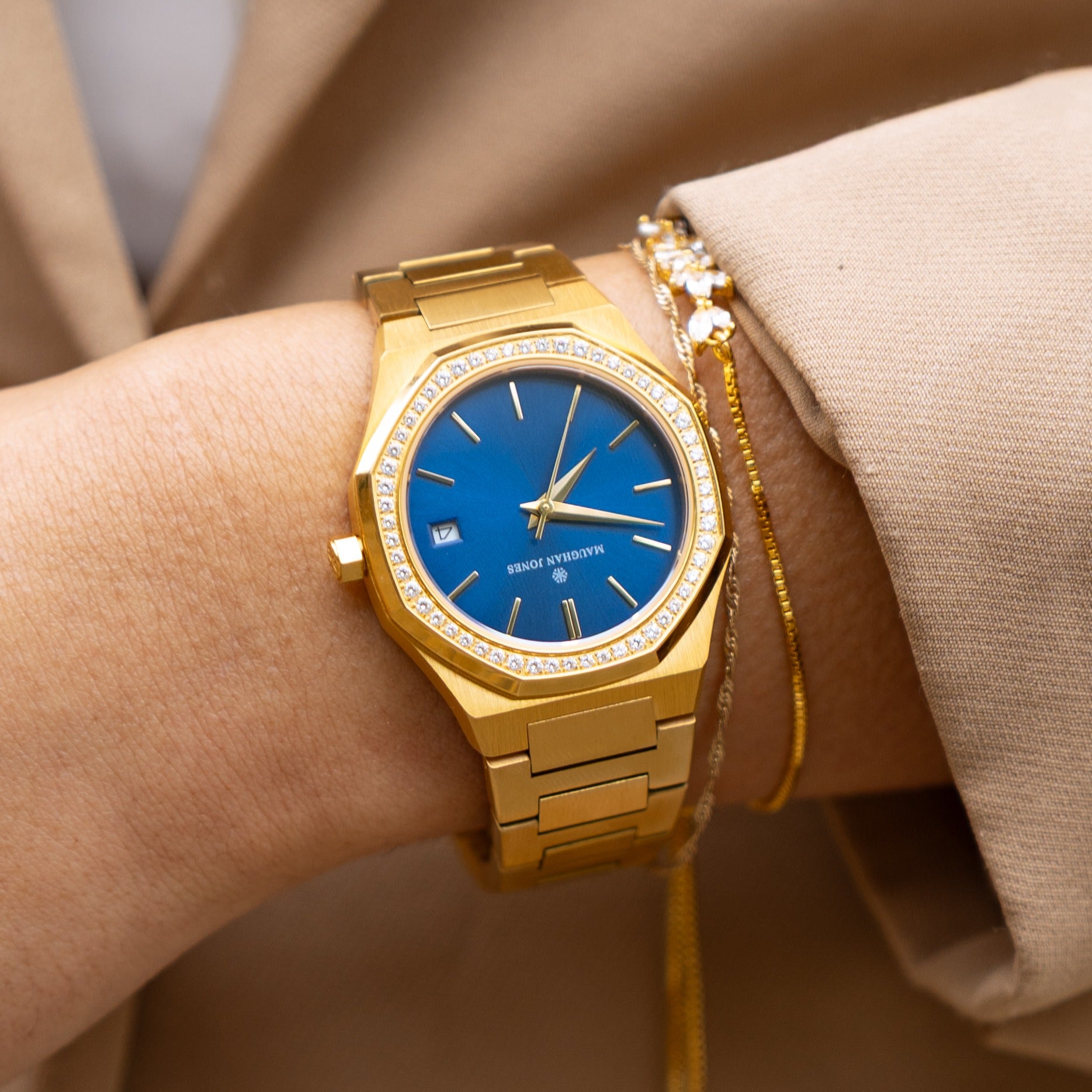 Luna S - Blue Gold