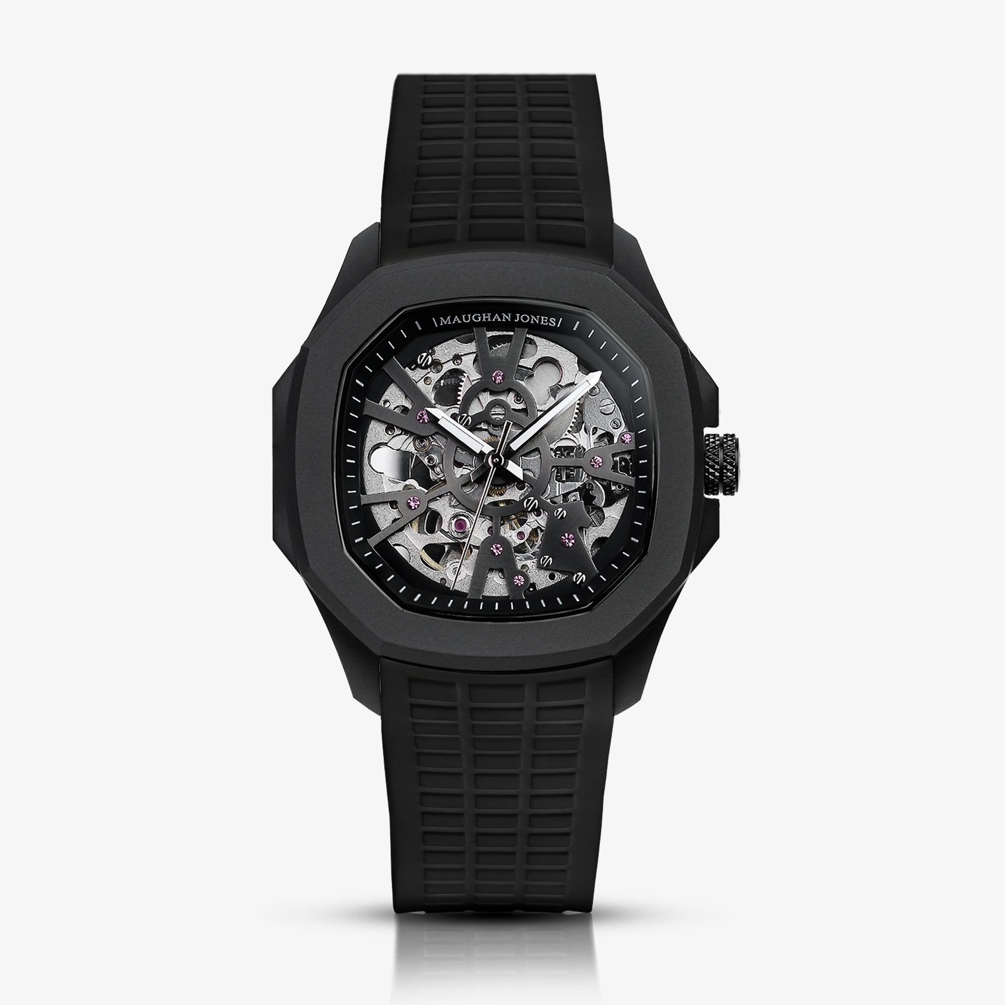 Spectra Pro - Silver/Black Rubber